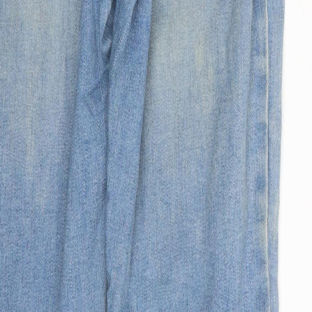 Denim Co. Womens Blue  Denim Skinny Jeans Size 10 L29 in