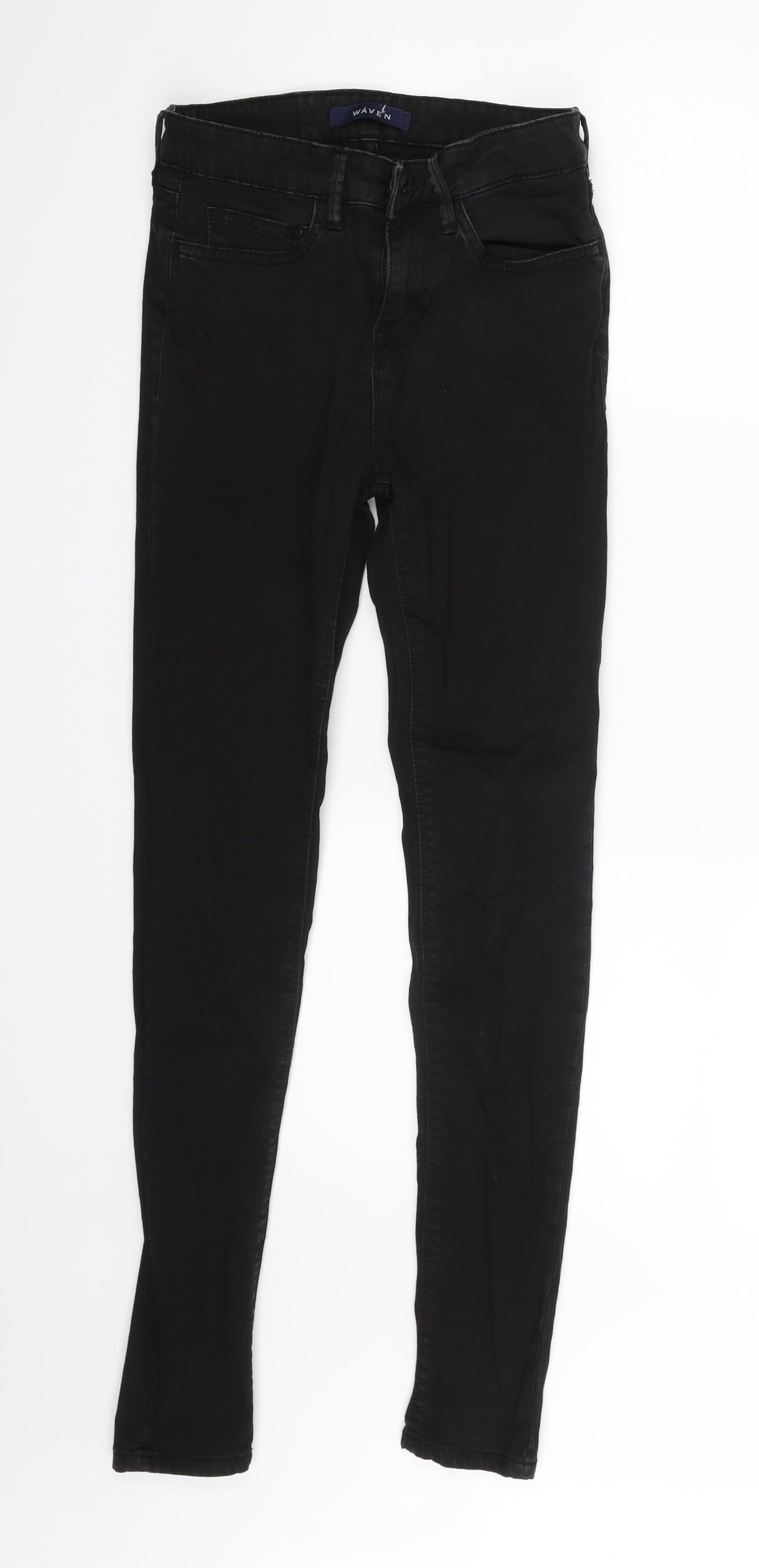 Waven  Womens Black  Denim Skinny Jeans Size 6 L20 in