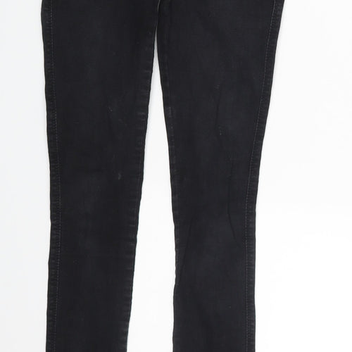 DrDenim Womens Black  Denim Skinny Jeans Size XS L29 in