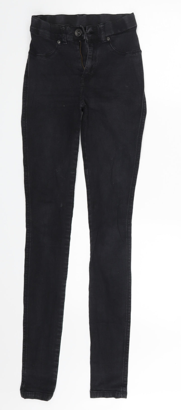 DrDenim Womens Black Denim Skinny Jeans Size XS L29 in