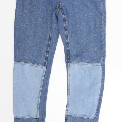 Divided Womens Blue  Denim Skinny Jeans Size 6 L27 in