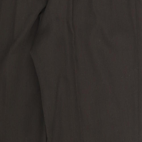 Klein Womens Brown   Trousers  Size 16 L29 in