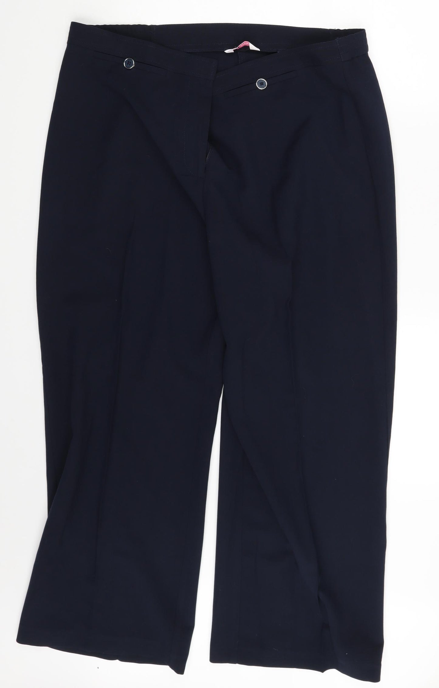 Slimma   Womens Blue   Trousers  Size 20 L26 in