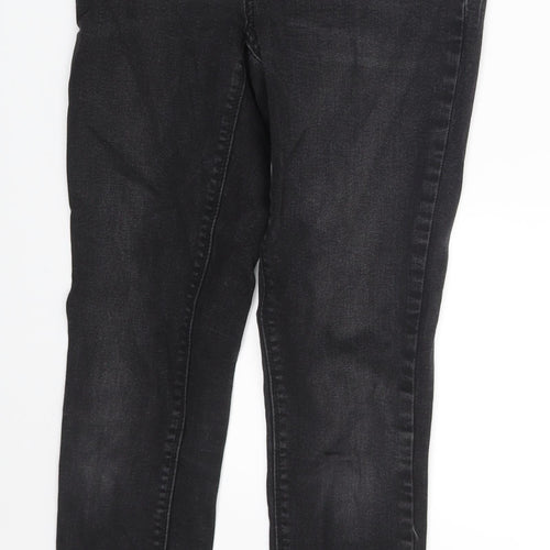 Denim Co. Womens Grey  Denim Skinny Jeans Size 6 L25 in