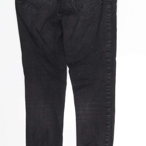 Denim Co. Womens Grey  Denim Skinny Jeans Size 6 L25 in