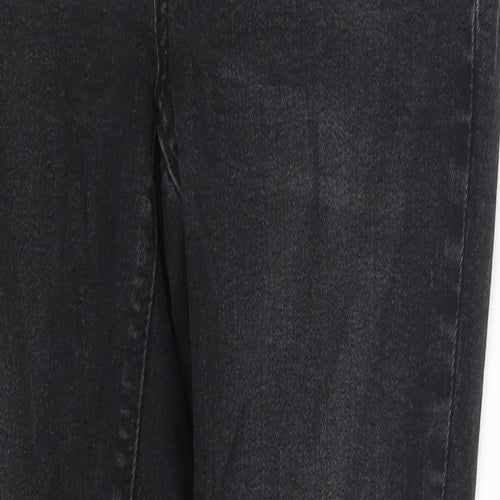 Denim Co. Womens Grey  Denim Skinny Jeans Size 6 L25 in