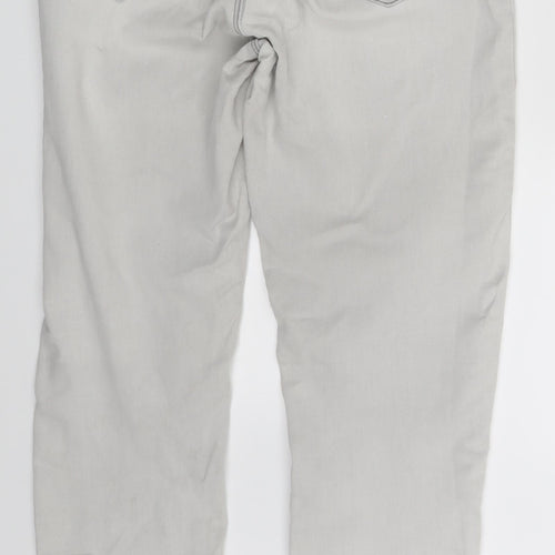 Denim Co. Womens White  Denim Skinny Jeans Size 12 L27 in