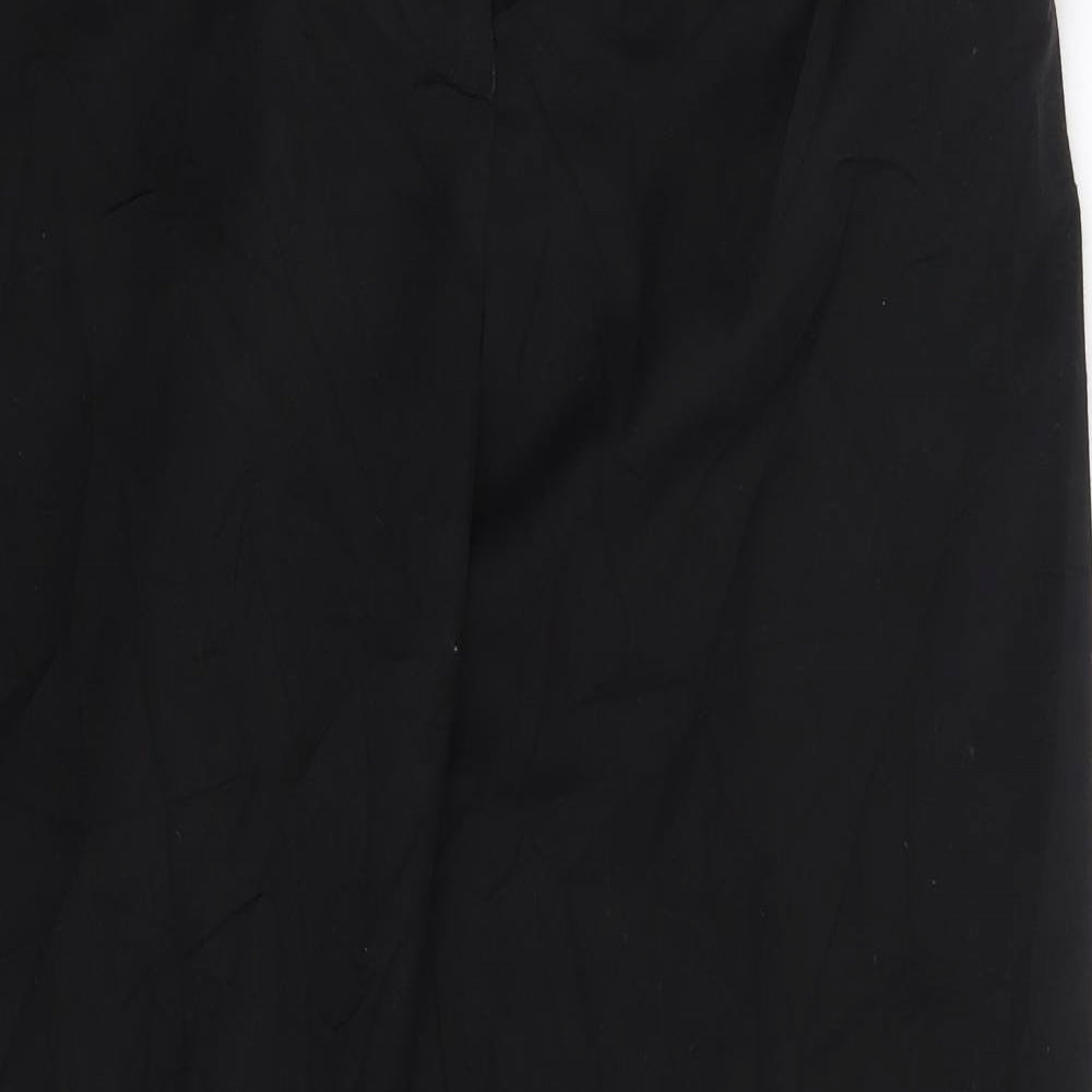 George Womens Black   Trousers  Size 16 L26 in