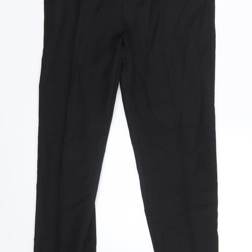 M&S Girls Black   Dress Pants Trousers Size 9-10 Years