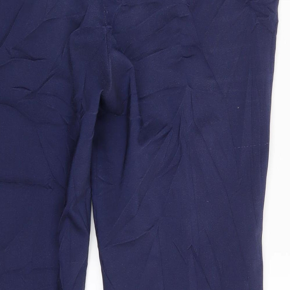 Papaya Womens Blue   Capri Trousers Size 14 L24 in