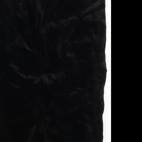 Preworn Womens Black   A-Line Skirt One Size  - Waist 20in