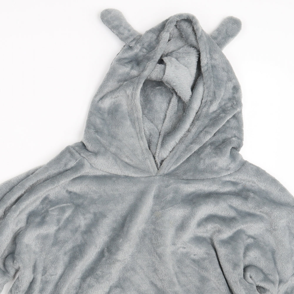 Preworn Womens Silver   Pullover Hoodie Size M