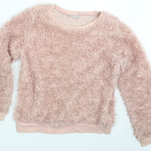 I Love Girlswear Girls Pink   Pullover Jumper Size 12-13 Years