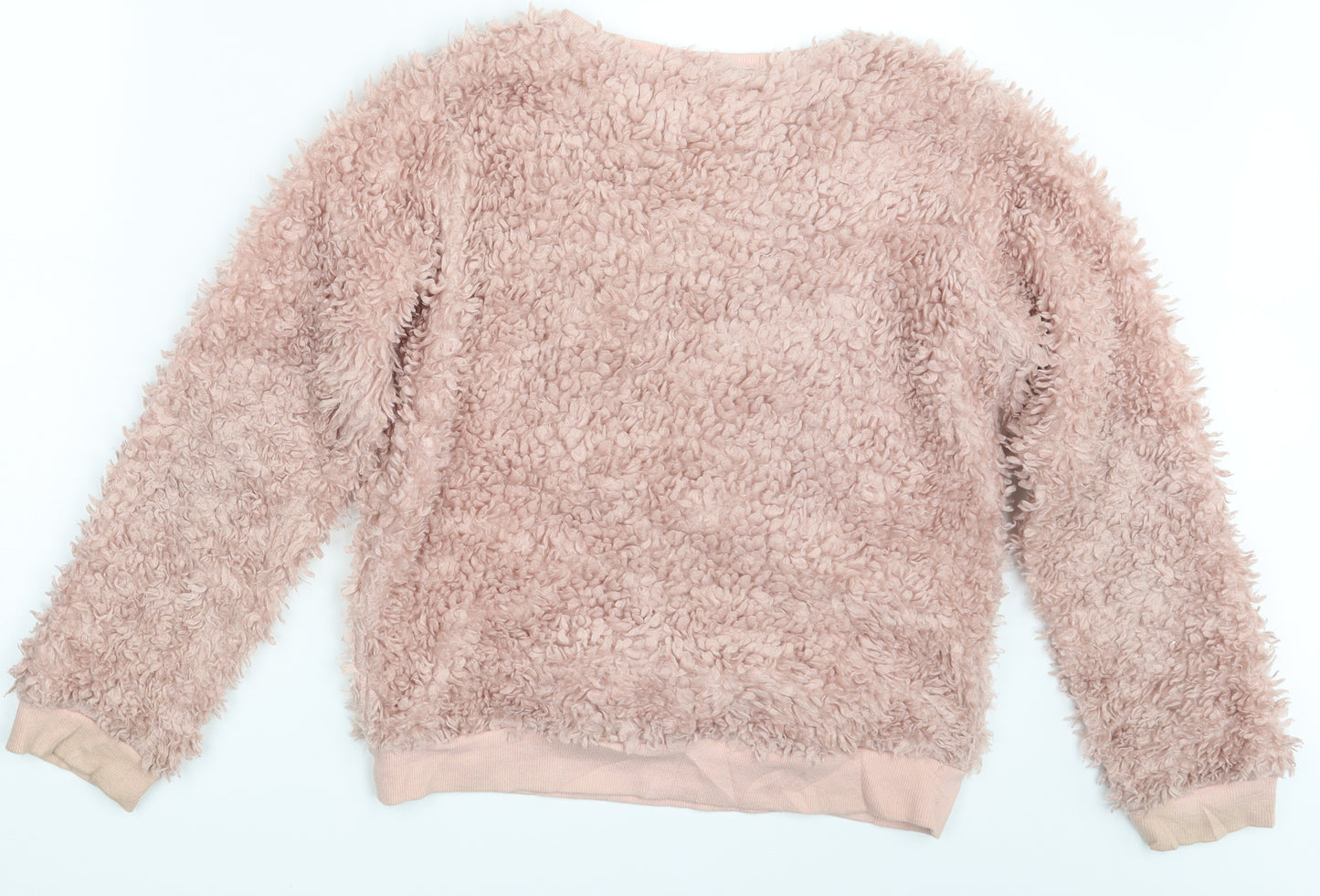 I Love Girlswear Girls Pink   Pullover Jumper Size 12-13 Years