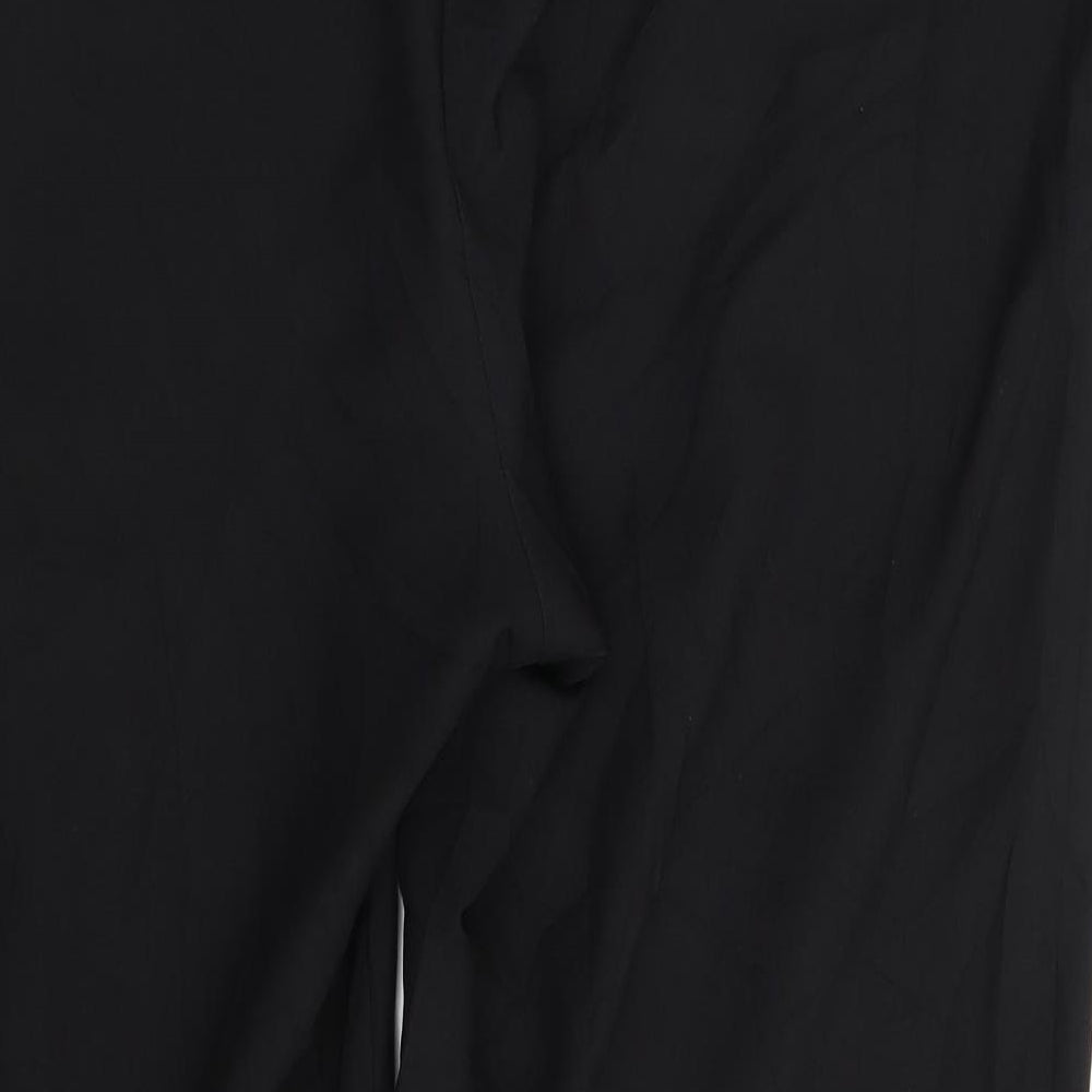 M&Co. Womens Black   Trousers  Size 18 L25 in