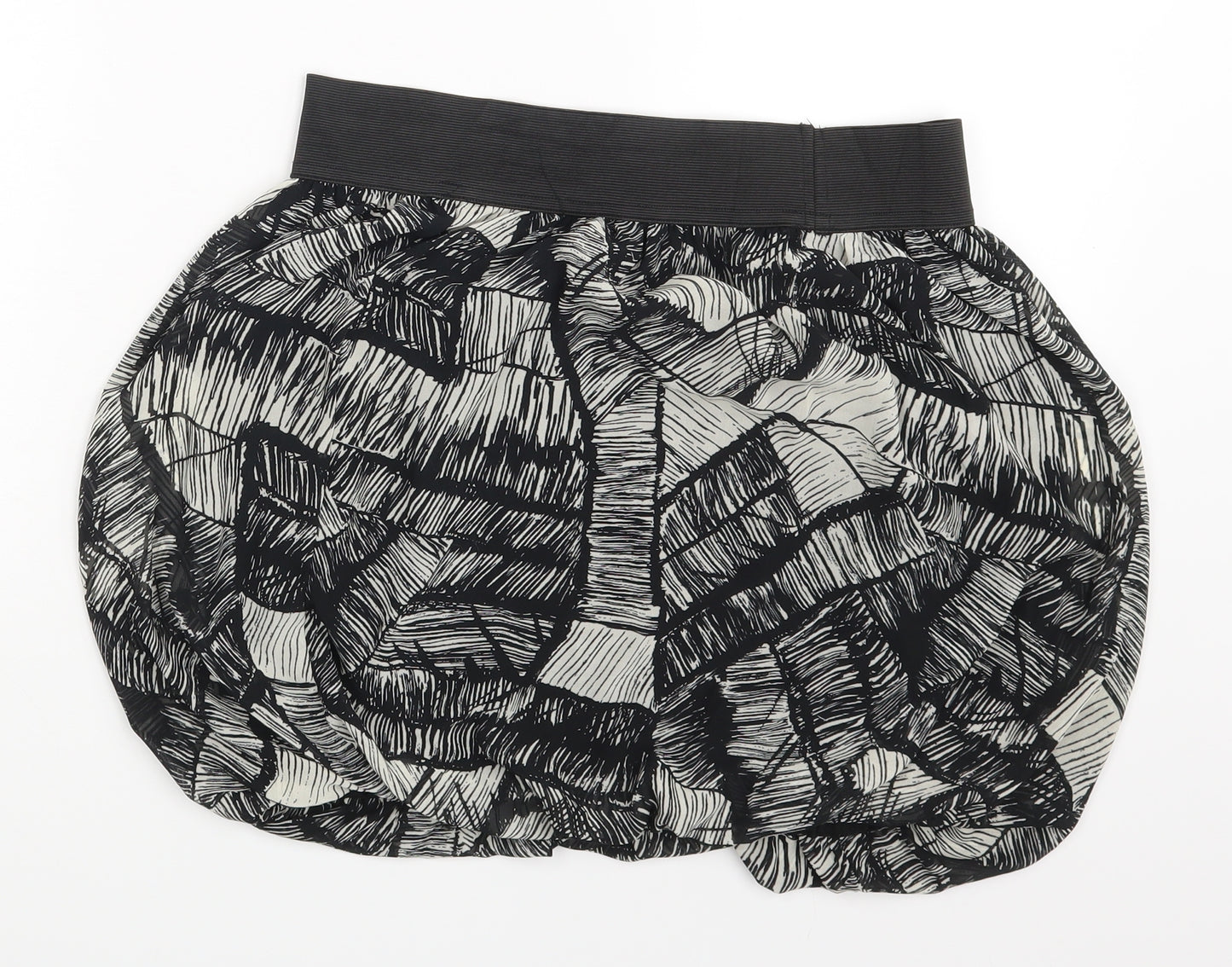 A.Y.K Womens Multicoloured Geometric  A-Line Skirt Size M