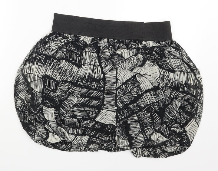 A.Y.K Womens Multicoloured Geometric  A-Line Skirt Size M