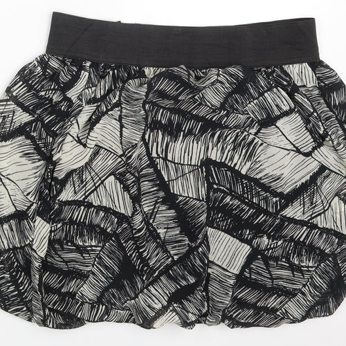 A.Y.K Womens Multicoloured Geometric  A-Line Skirt Size M