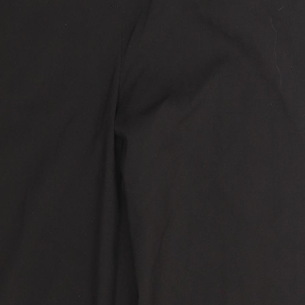 M&S Womens Black   Trousers  Size 14 L27 in