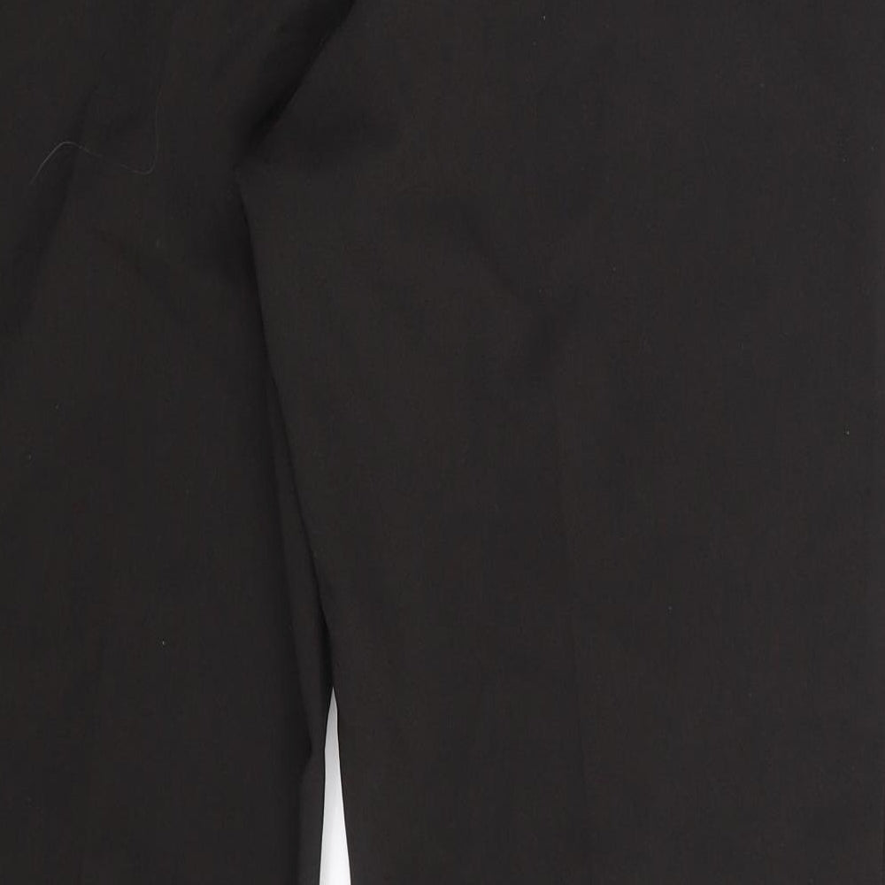M&S Womens Black   Trousers  Size 14 L27 in