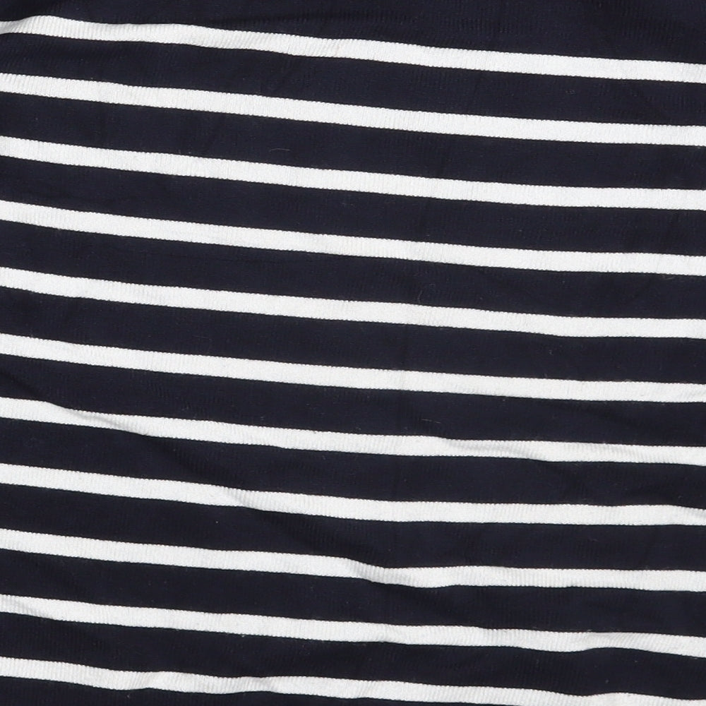 H&M Womens Multicoloured Striped  Pullover Sweatshirt Size S