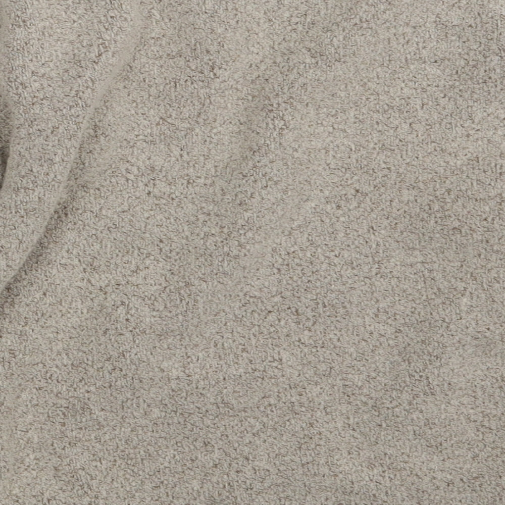 Bravado Womens Ivory Animal Print  Pullover Jumper Size M