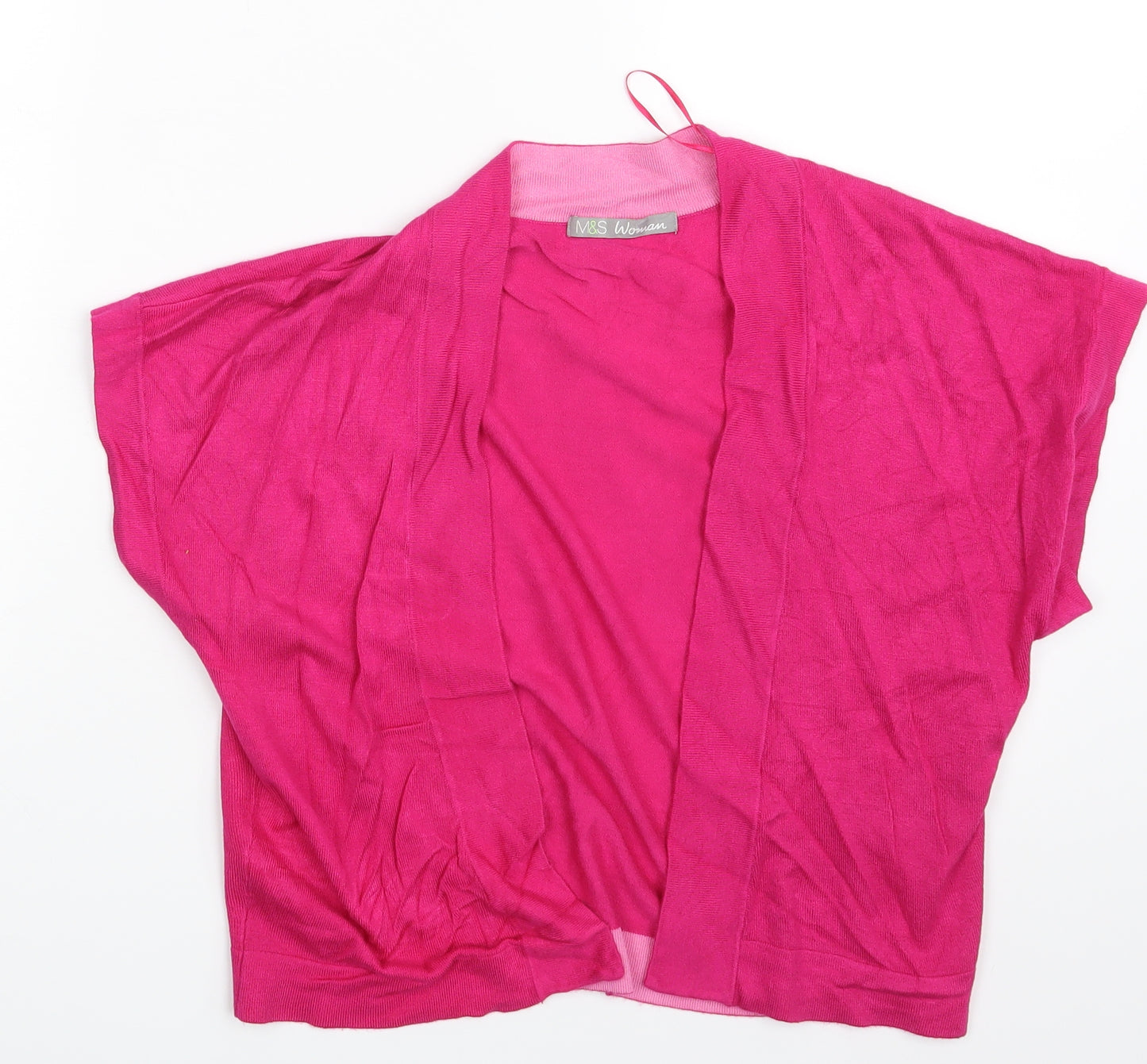 M&S Womens Pink   Cape Jumper One Size