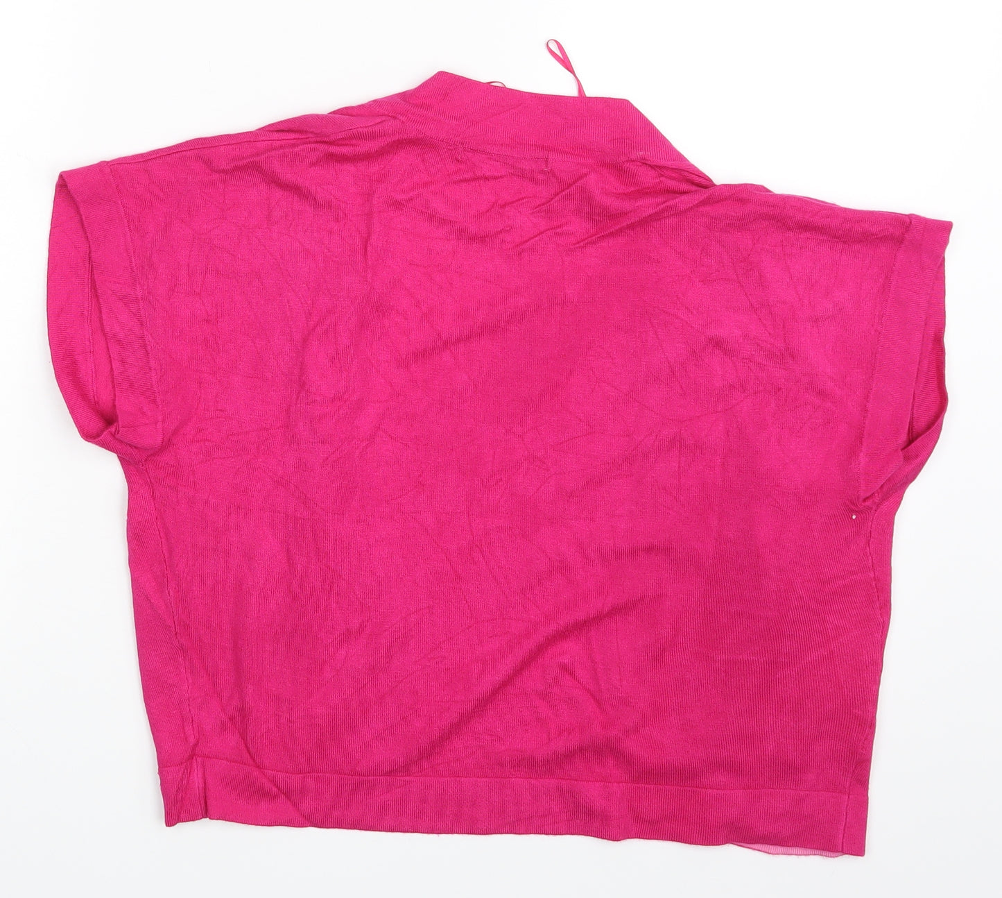 M&S Womens Pink   Cape Jumper One Size