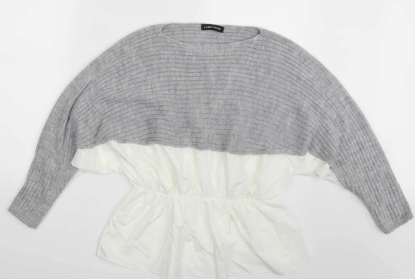 CAMEO ROSE Womens Green   Pullover Jumper Size L