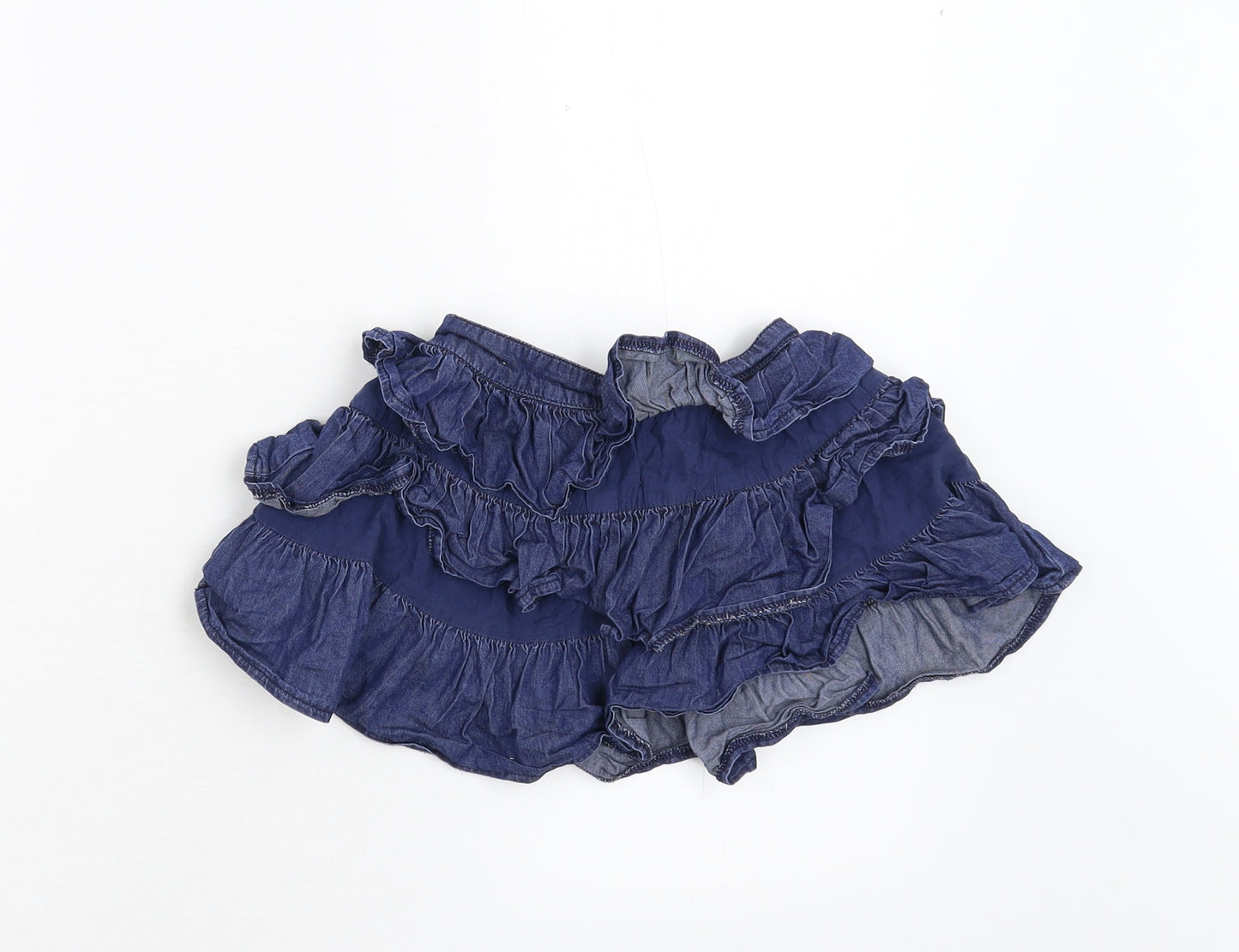 Blue Zoo Girls Blue  Denim Mini Skirt Size 2-3 Years