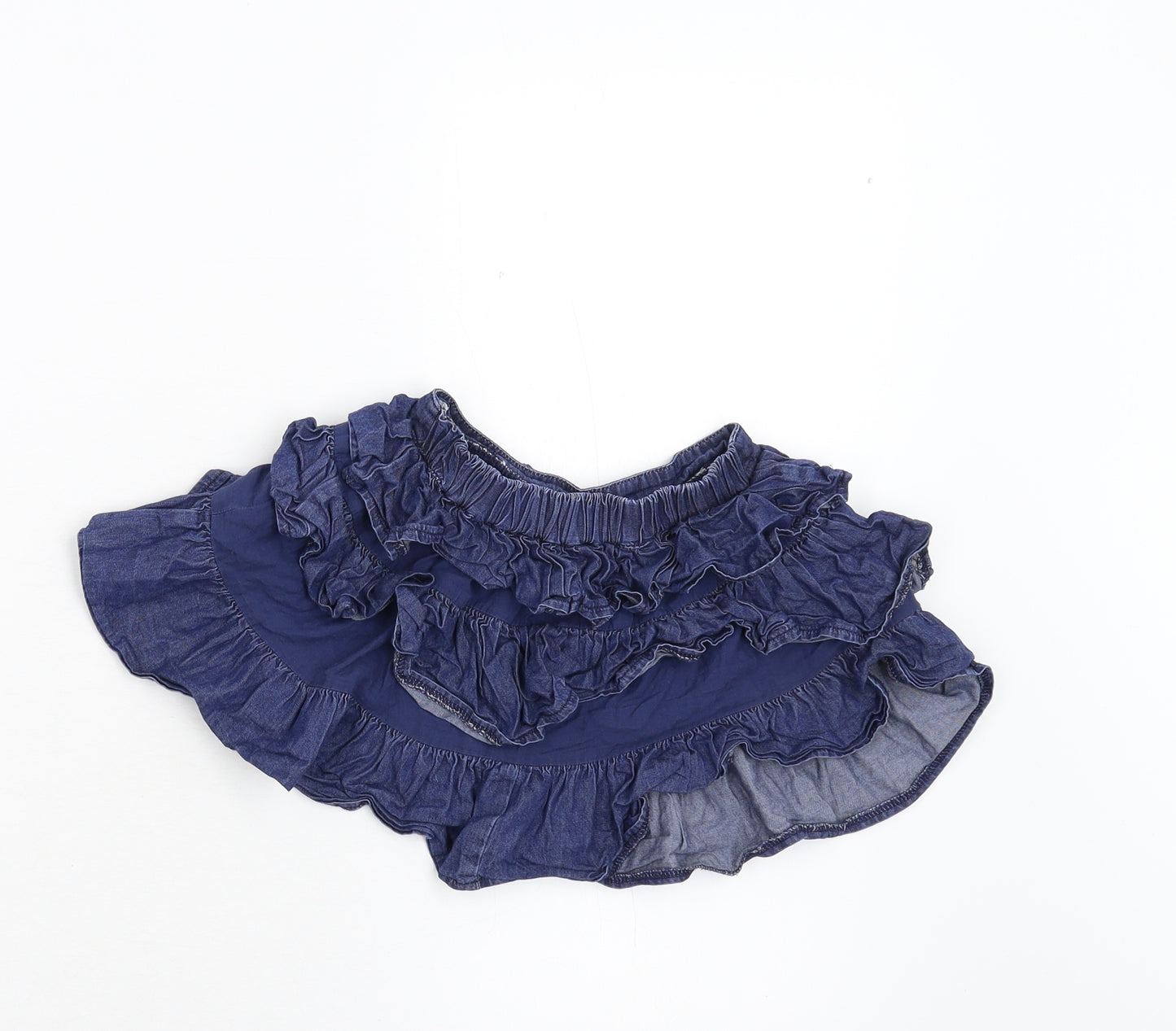 Blue Zoo Girls Blue  Denim Mini Skirt Size 2-3 Years