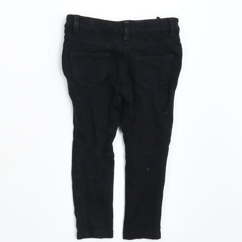 NEXT Girls Black    Trousers Size 3 Years