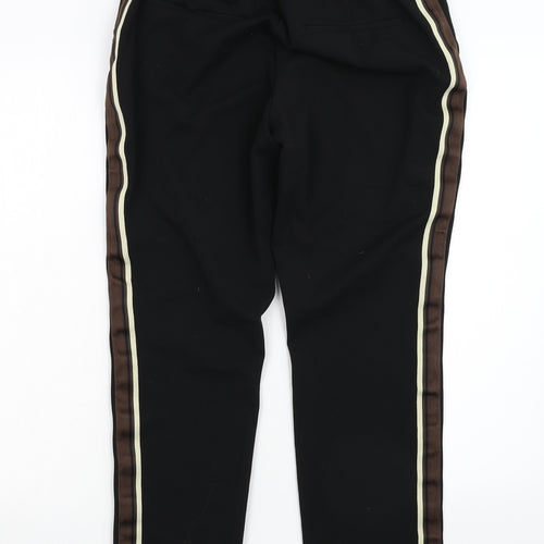 H&M Womens Black   Trousers  Size 14 L29 in