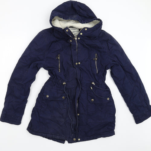 Tokyo Laundry Womens Blue   Anorak Coat Size 18