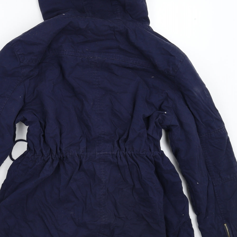 Tokyo Laundry Womens Blue   Anorak Coat Size 18