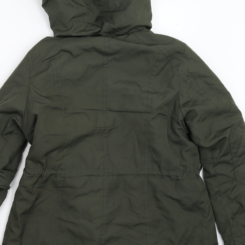 Primark Womens Green   Parka Jacket Size 14