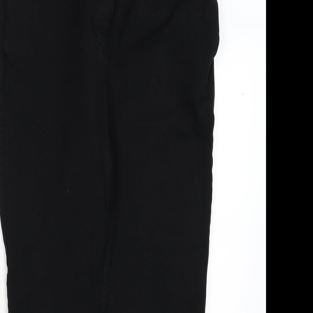 NEXT Womens Black  Denim Cropped Jeans Size 12 L23 in