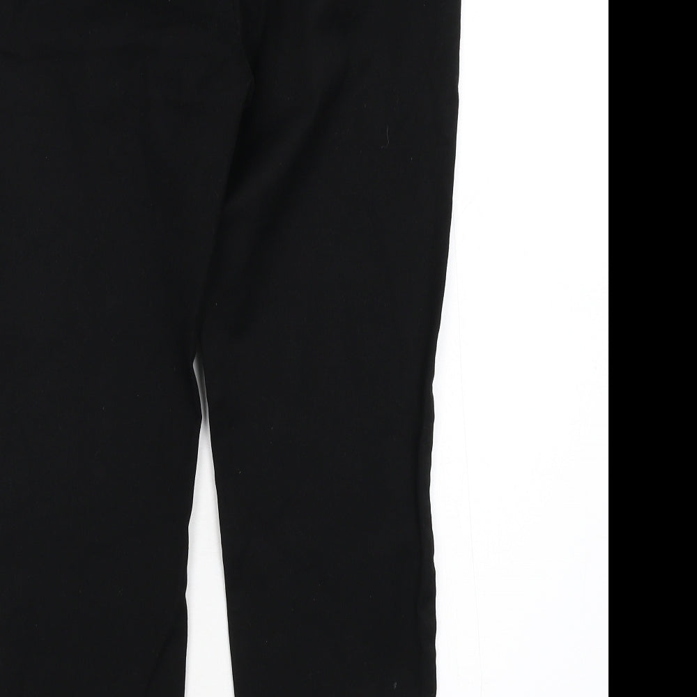NEXT Womens Black  Denim Cropped Jeans Size 12 L23 in