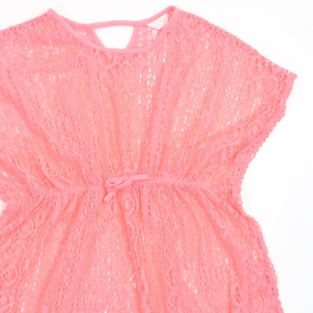 Primark Girls Pink   T-Shirt Dress  Size 11-12 Years  - Beach Cover Up
