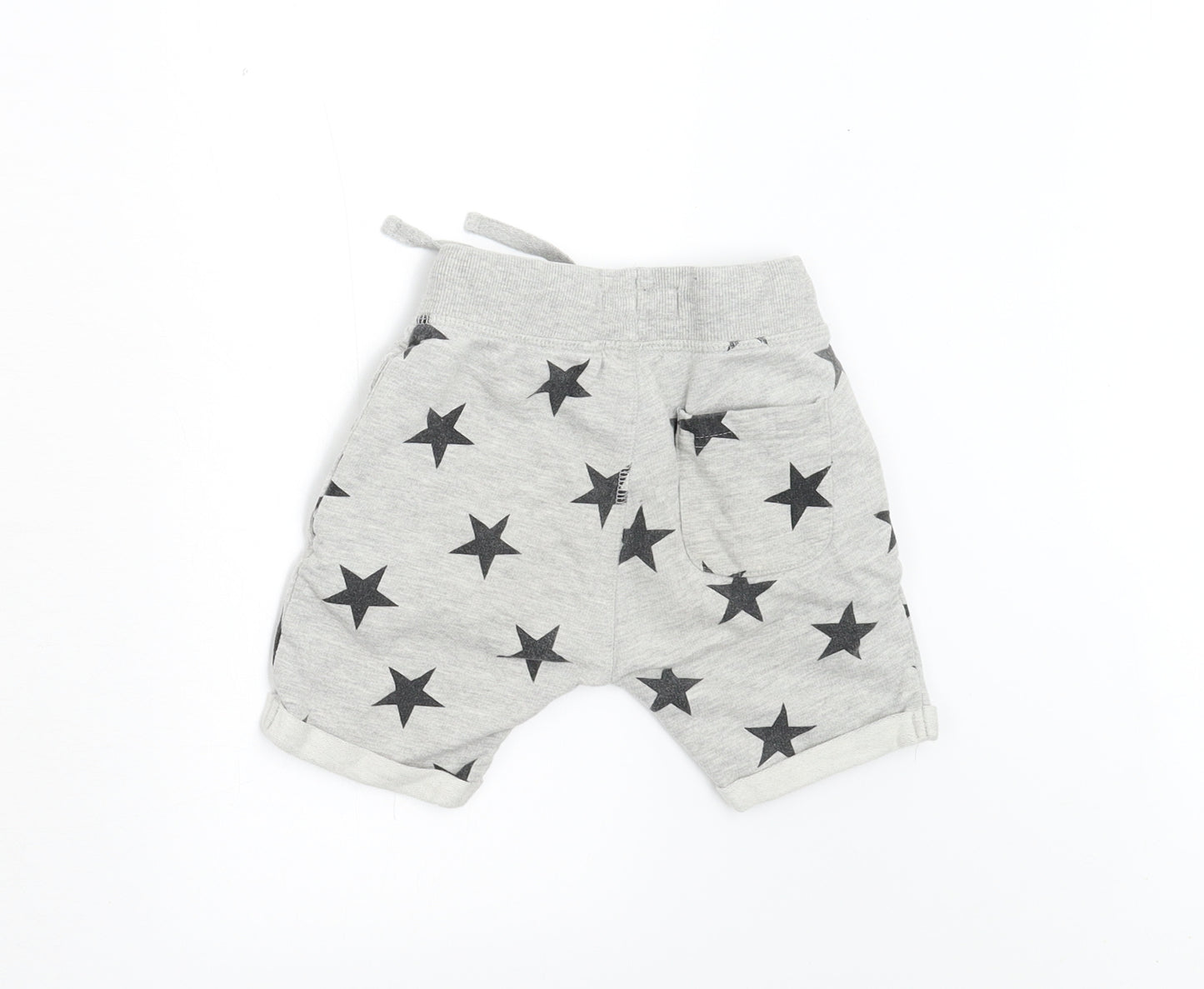 NEXT Boys Grey Geometric  Sweat Shorts Size 2-3 Years