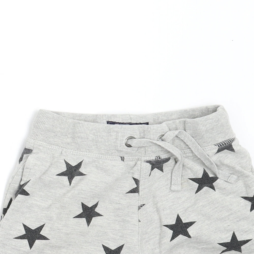 NEXT Boys Grey Geometric  Sweat Shorts Size 2-3 Years