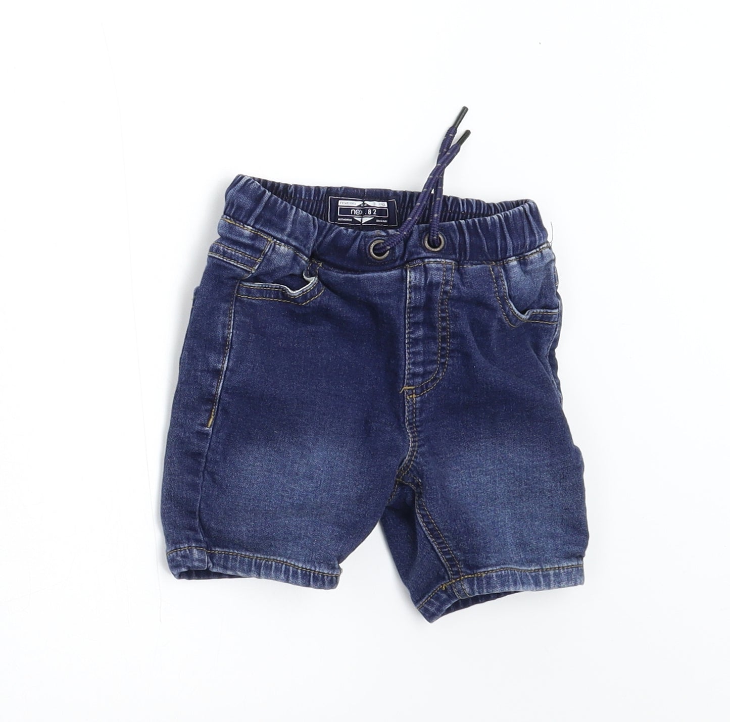 NEXT Boys Blue  Denim Chino Shorts Size 2-3 Years
