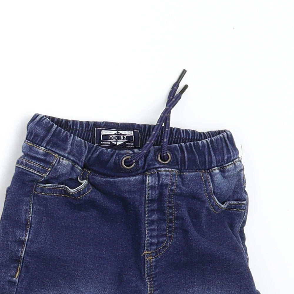 NEXT Boys Blue  Denim Chino Shorts Size 2-3 Years