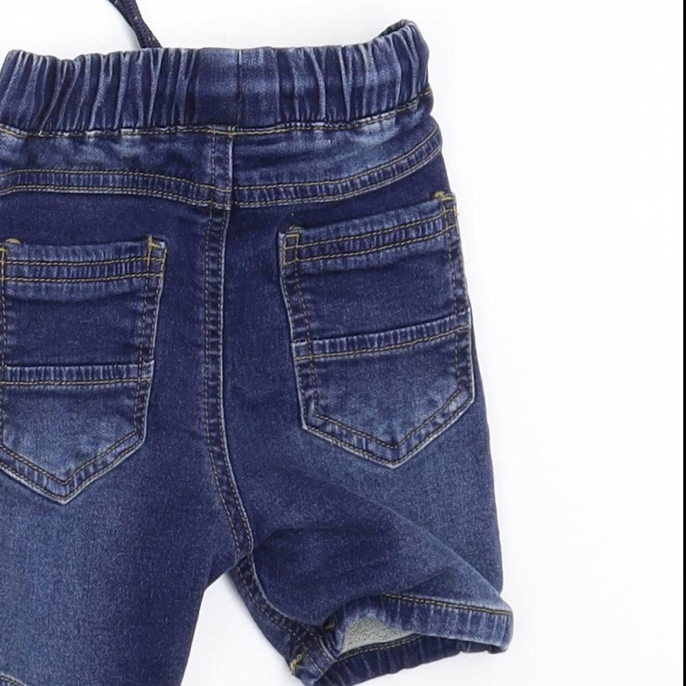 NEXT Boys Blue  Denim Chino Shorts Size 2-3 Years