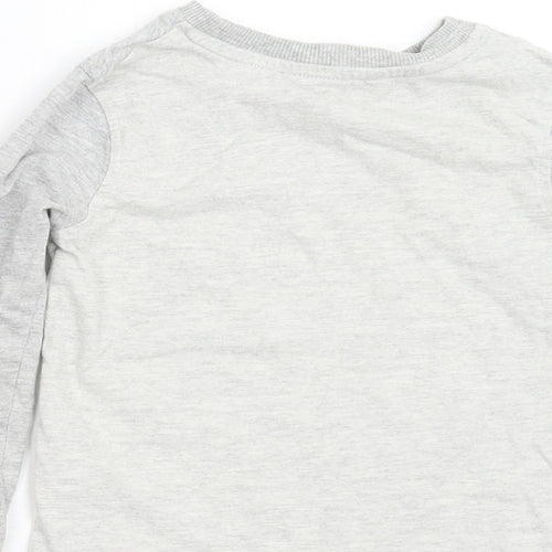 George Boys Grey   Basic T-Shirt Size 2-3 Years