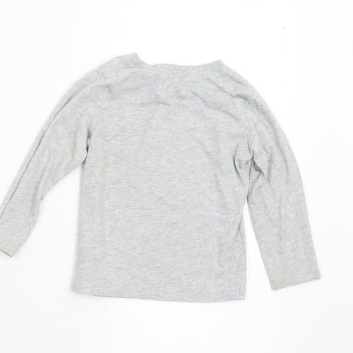 H&M Boys Grey   Basic T-Shirt Size 2 Years