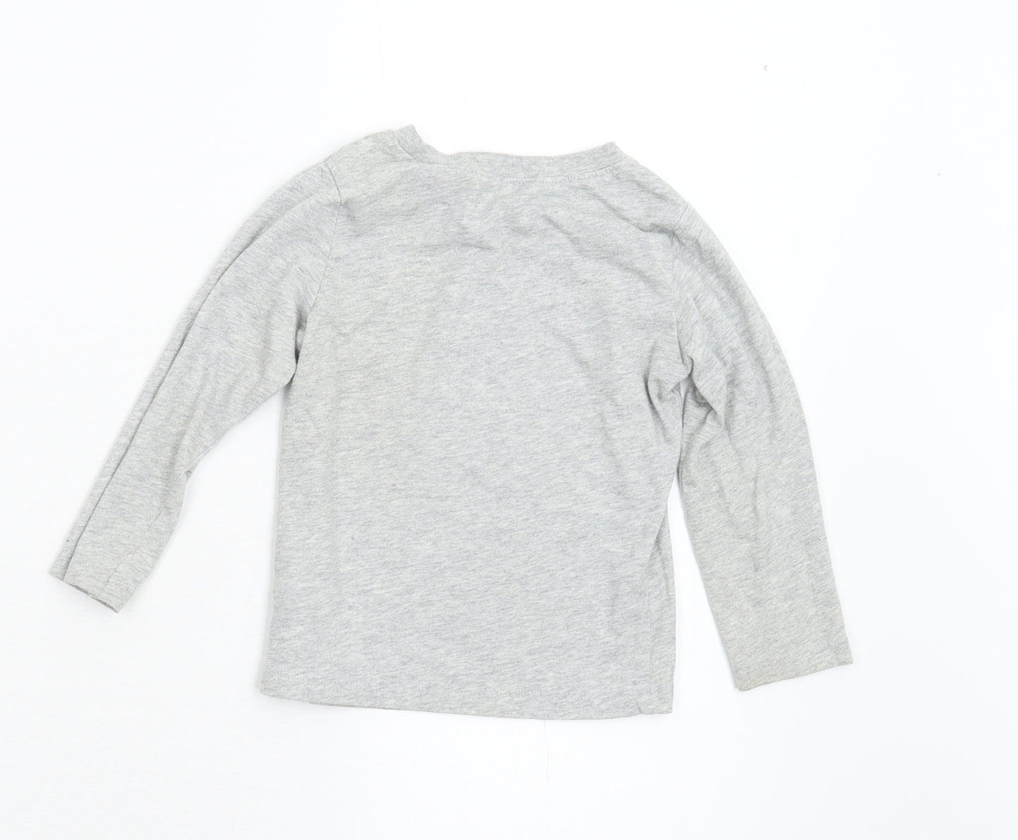 H&M Boys Grey   Basic T-Shirt Size 2 Years