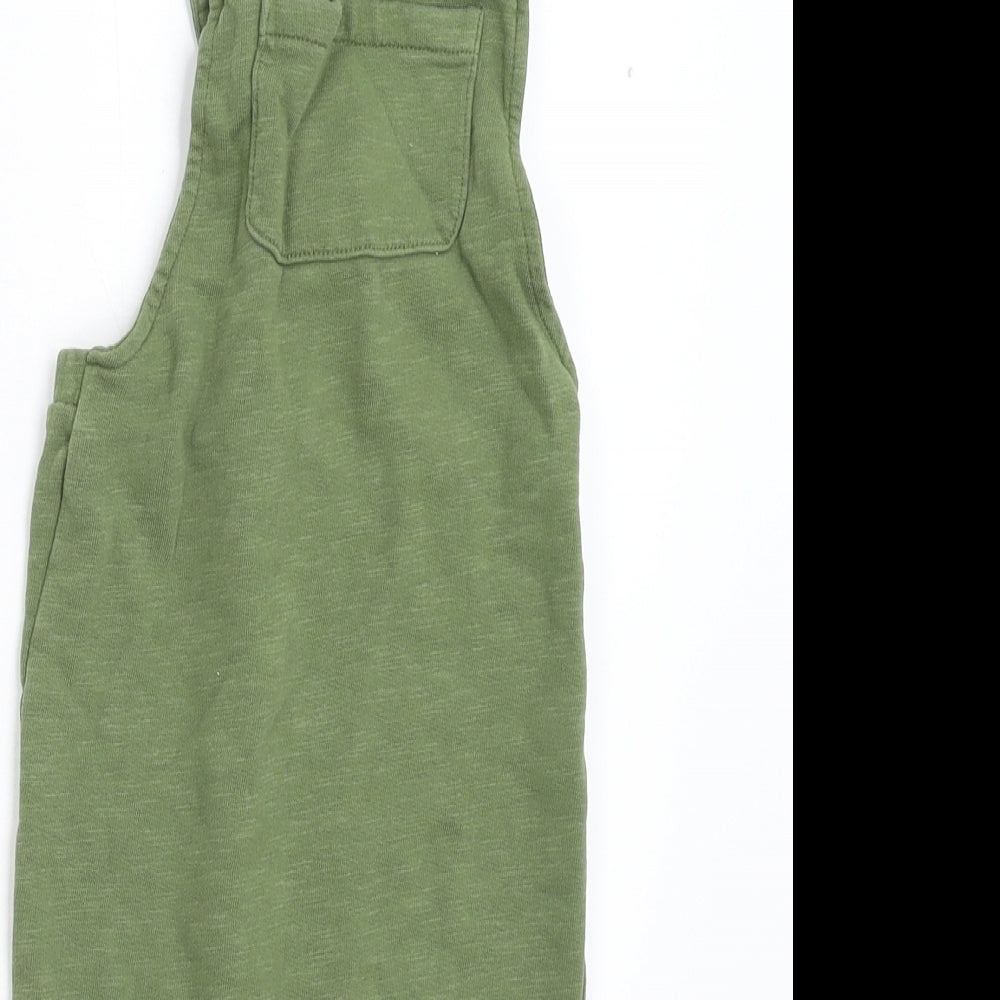 H&M Boys Green   Dungaree One-Piece Size 18-24 Months