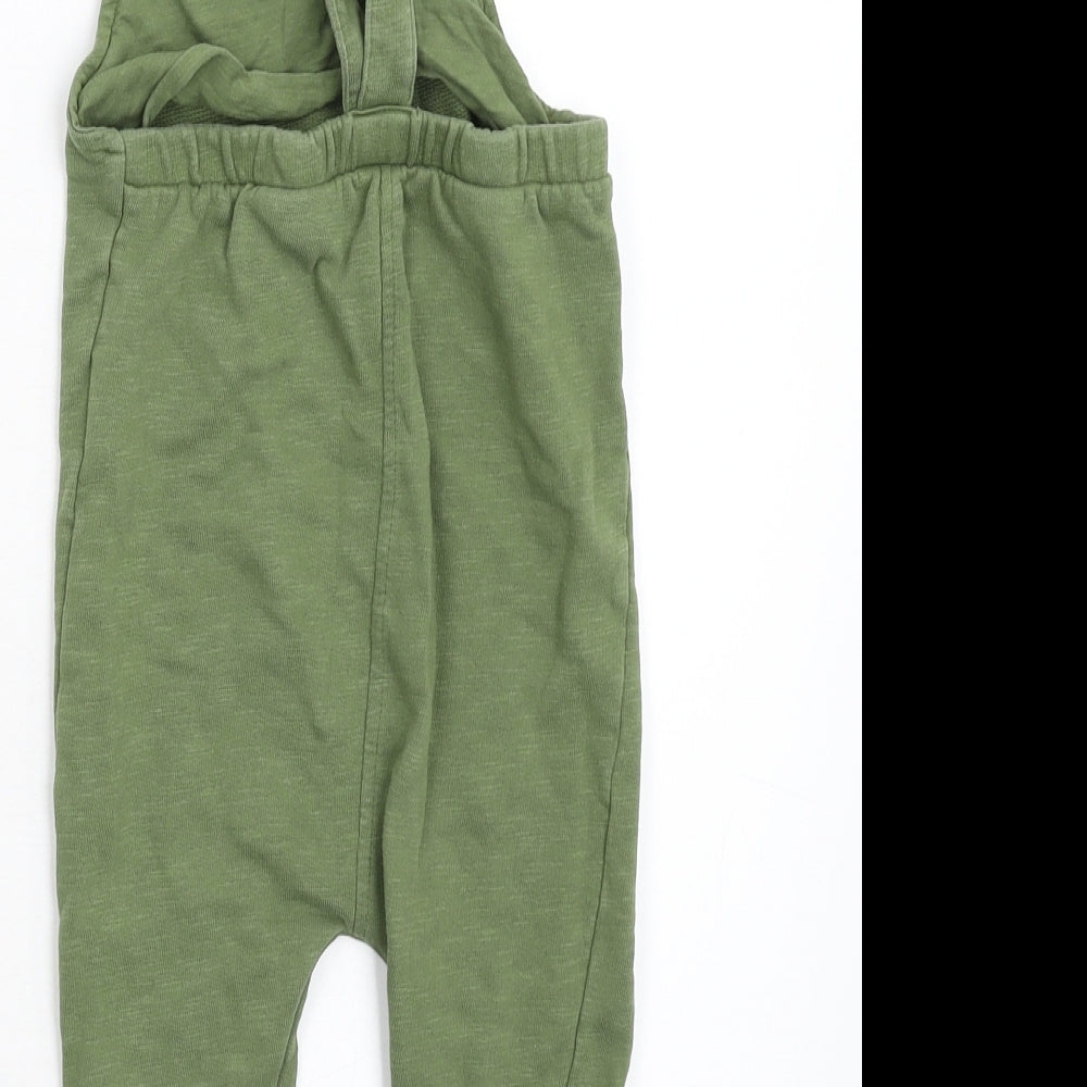 H&M Boys Green   Dungaree One-Piece Size 18-24 Months