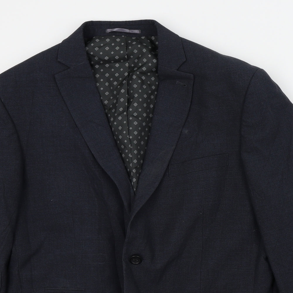 NEXT Mens Blue   Jacket Suit Jacket Size 42